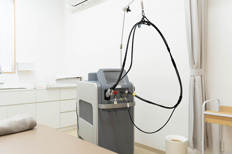 レーザーフェイシャルの画像